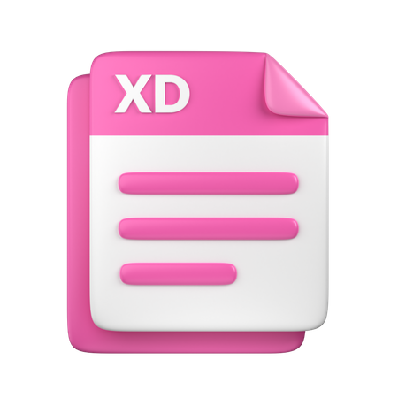 XD File  3D Icon