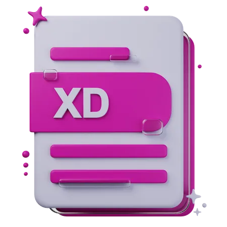 XD File  3D Icon