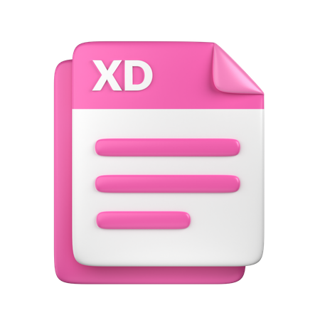 XD File  3D Icon