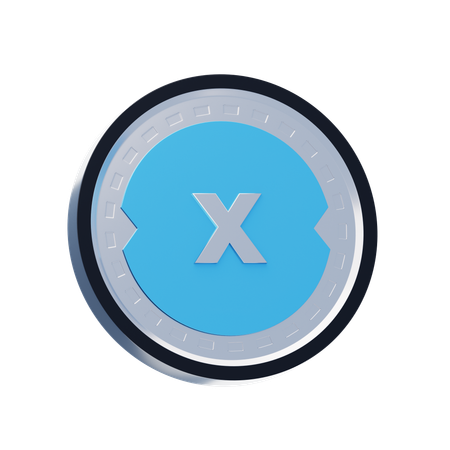 XDC Network  3D Icon