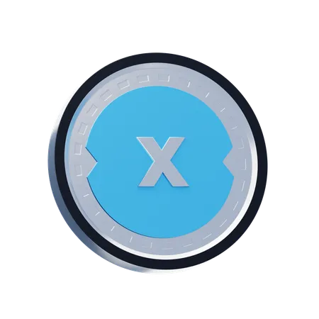 XDC Network  3D Icon