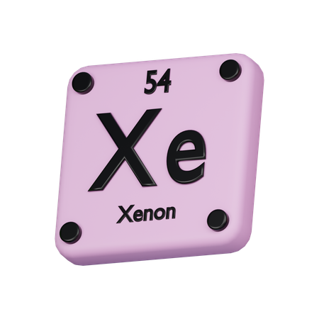 Xenon  3D Icon