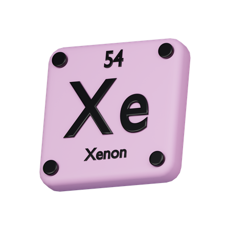 Xenon  3D Icon