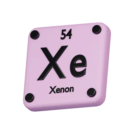 Xenon  3D Icon