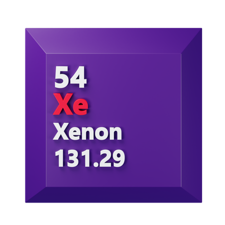 Xenon  3D Icon