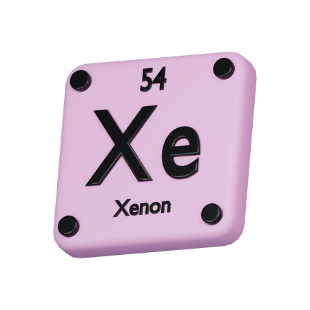 Xenônio  3D Icon