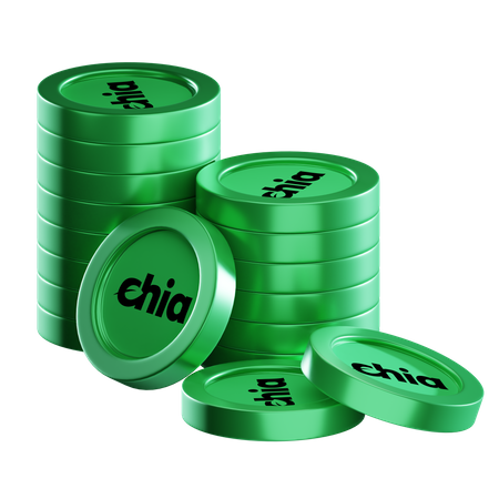 Pilas de monedas xhc  3D Icon