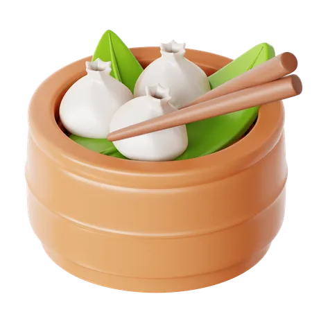 Xiao long bao  3D Icon