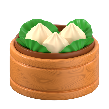 Xiao Long Bao  3D Icon