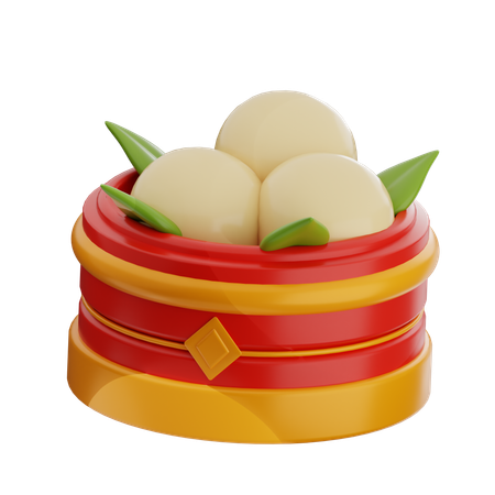 Xiaolongbao  3D Icon