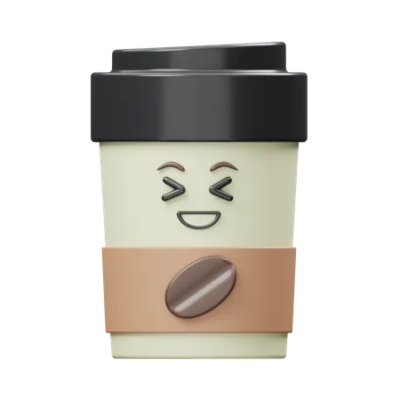 Xícara de café  3D Illustration