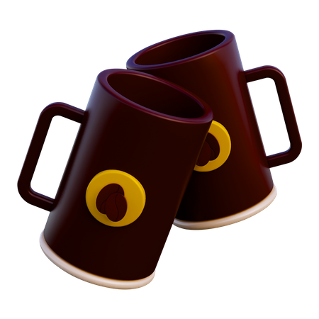 Xícara de café  3D Illustration