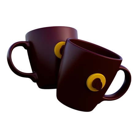 Xícara de café  3D Illustration