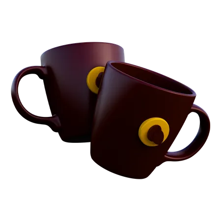 Xícara de café  3D Illustration