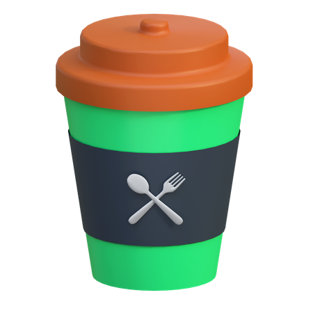 Xícara de café  3D Icon