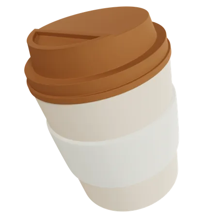 Xícara de café frio  3D Icon