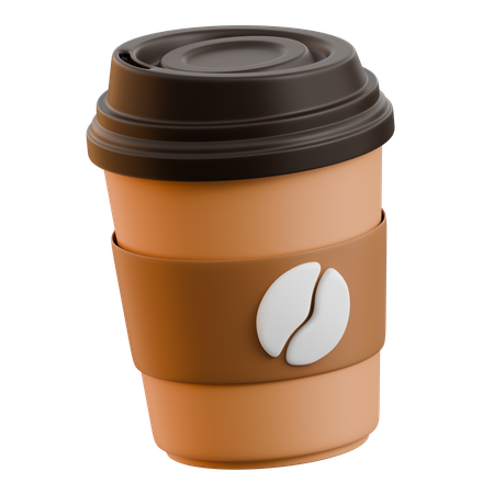 Xícara de café para viagem  3D Icon