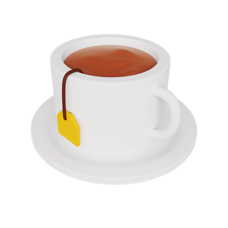 Copo de chá  3D Icon
