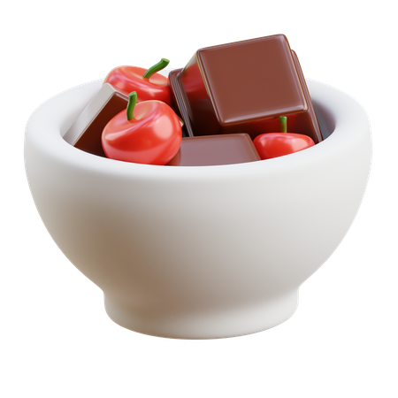 Xícara de chocolate  3D Icon