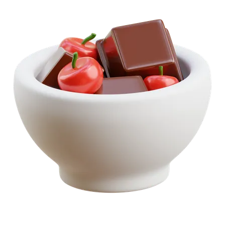 Xícara de chocolate  3D Icon