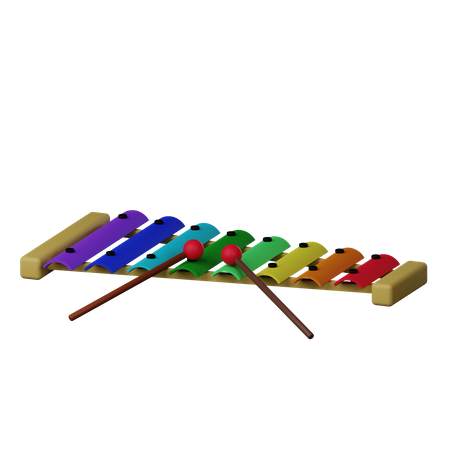 Xilofone  3D Icon