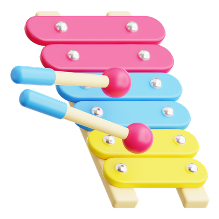 Xilofone  3D Icon
