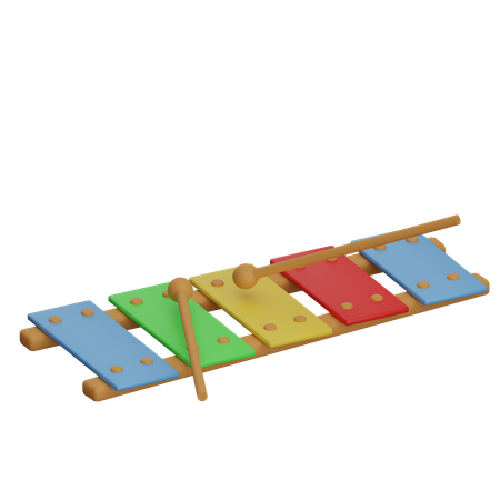 Xilofone  3D Icon