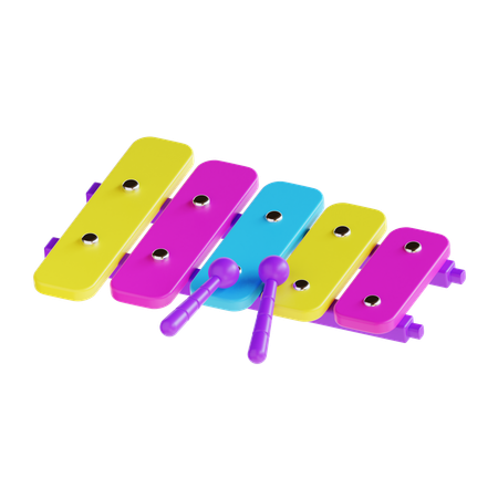 Xilofone  3D Icon
