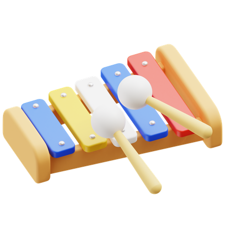 Xilofone  3D Icon