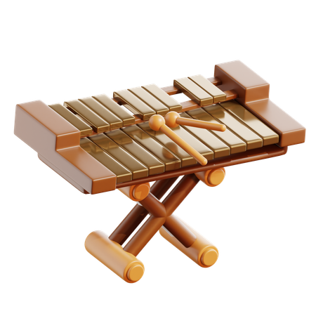 Xilofone  3D Icon