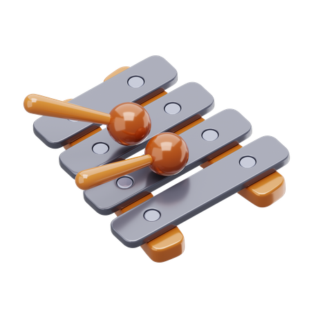 Xilofone  3D Icon