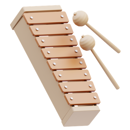 Xilofone  3D Icon