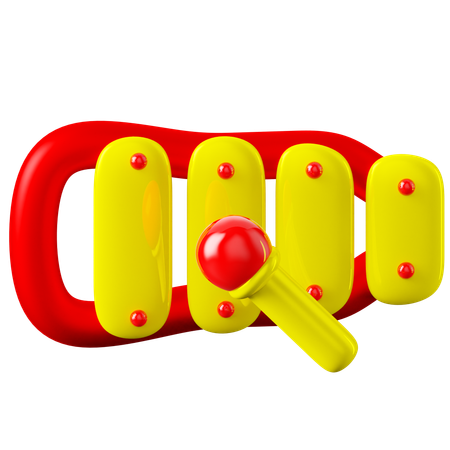 Xilófono  3D Icon