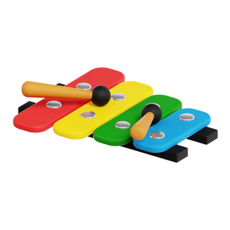 Juguete xilófono  3D Icon
