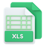 xls 3d logo