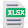 xlsx-file emoji 3d