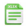 3d xlsx-file emoji