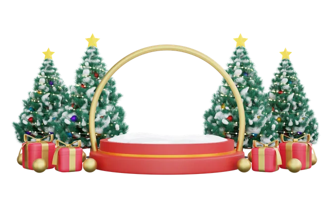 Xmas Globe  3D Icon