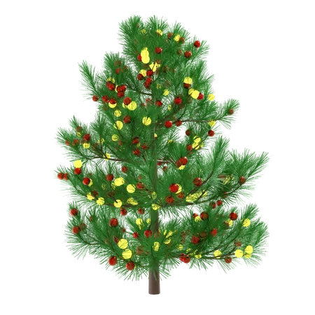 Xmas Tree  3D Illustration