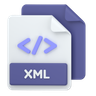 xml 3d logo
