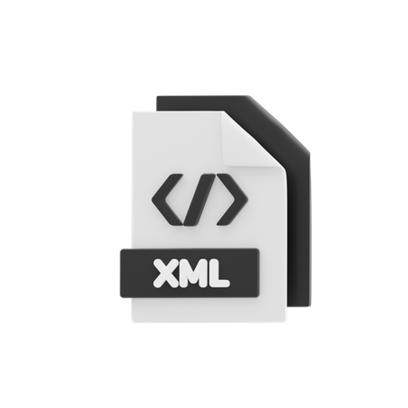 XML-Datei  3D Icon