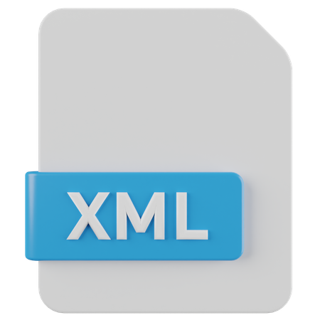 XML-Datei  3D Icon