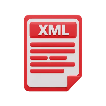 XML-Datei  3D Icon