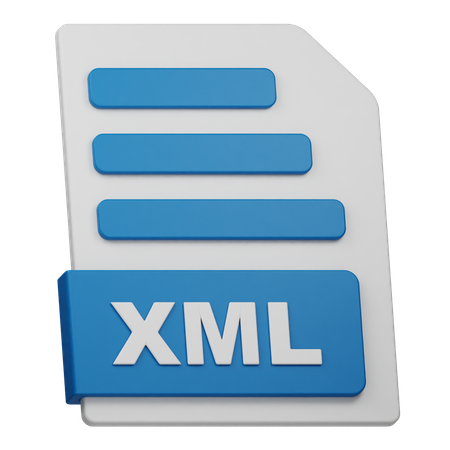 Xml ファイル  3D Icon