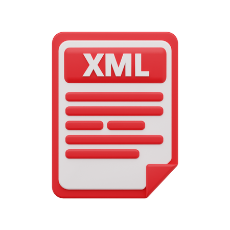 Xml file  3D Icon