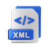 3d xml logo