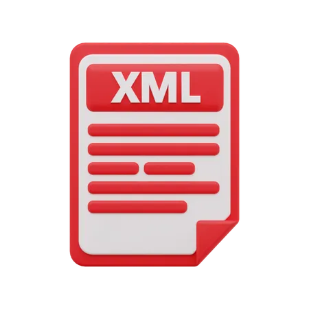 Xml file  3D Icon