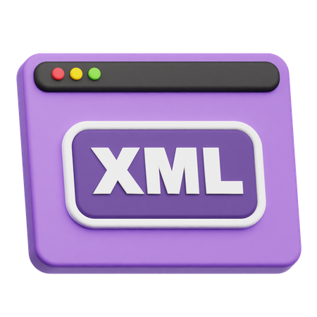 Xml Website  3D Icon