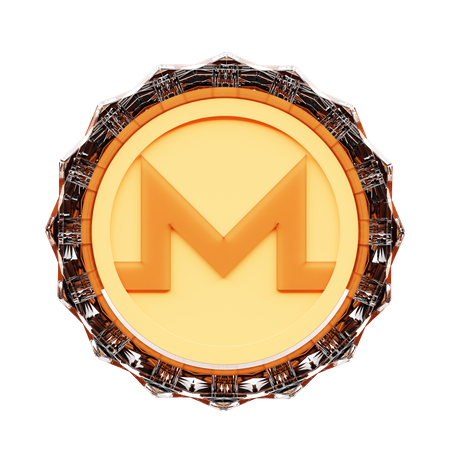 XMR  3D Illustration