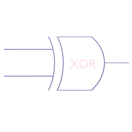 Xor  3D Icon